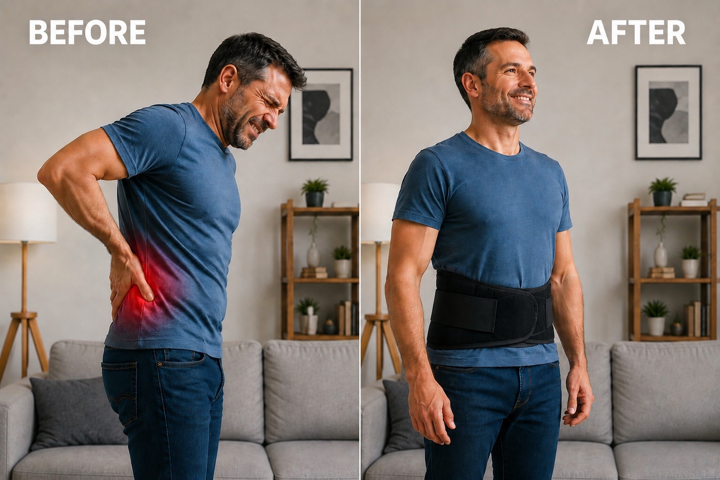 LumoraFix™ Premium Back Support Belt